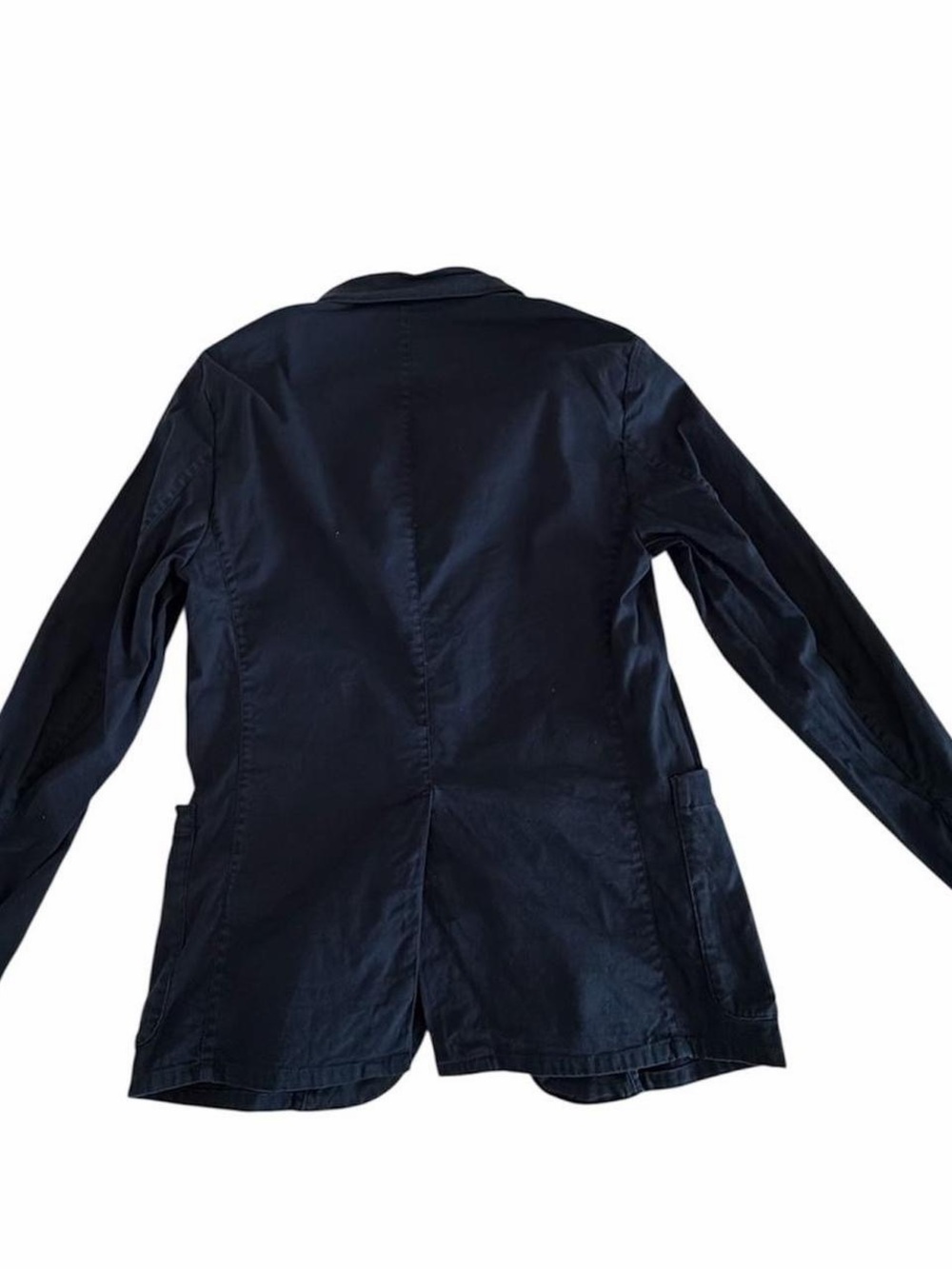 Navy Abercrombie & Fitch Stretch Blazer (XS) - Picture 5 of 7